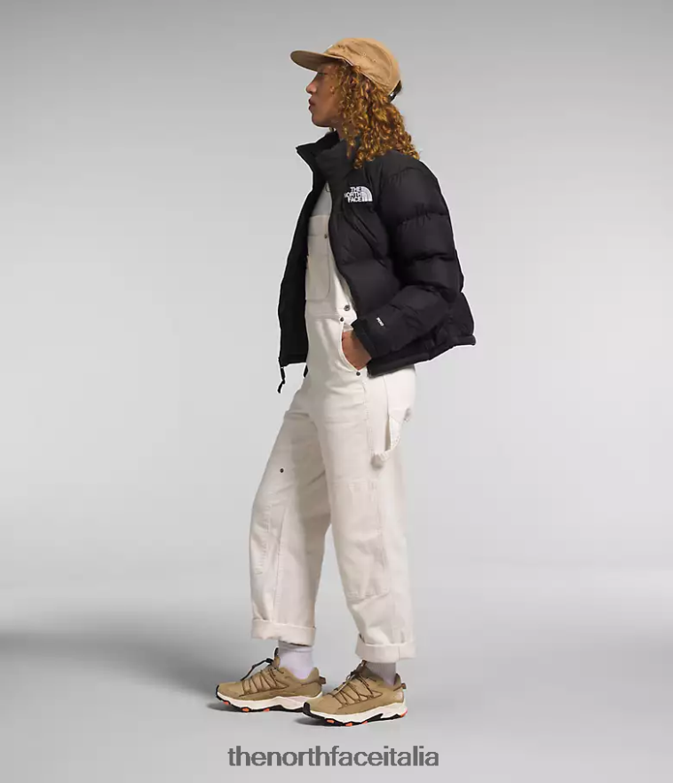 The North Face vestiario 460N8D723 tnf riciclato nero donne Giacca nuptse retrò del 1996