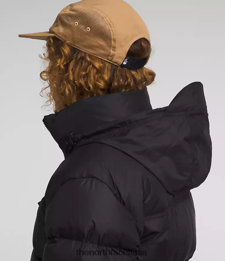 The North Face vestiario 460N8D723 tnf riciclato nero donne Giacca nuptse retrò del 1996