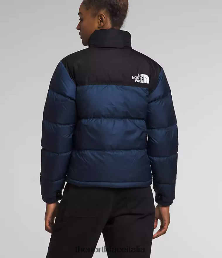 The North Face vestiario 460N8D726 summit blu scuro/tnf nero donne Giacca nuptse retrò del 1996