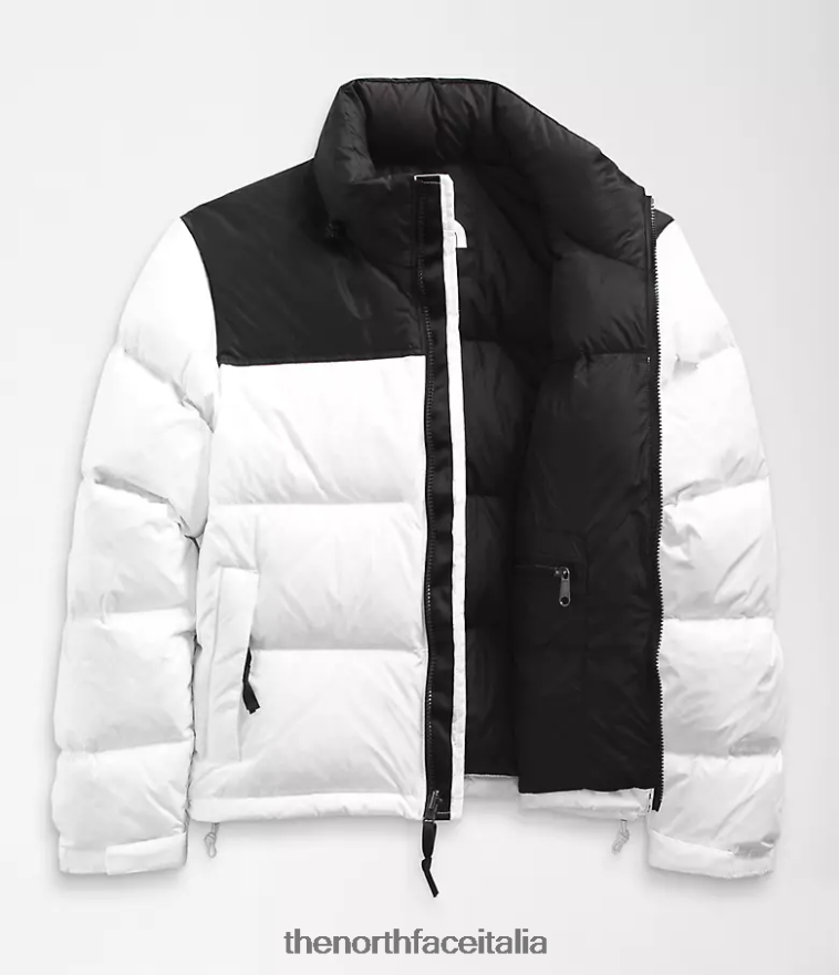 The North Face vestiario 460N8D727 tnf bianco donne Giacca nuptse retrò del 1996