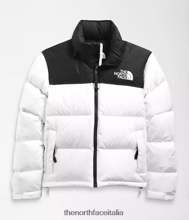 The North Face vestiario 460N8D727 tnf bianco donne Giacca nuptse retrò del 1996
