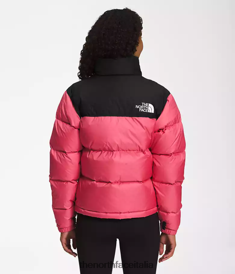 The North Face vestiario 460N8D729 rosa cosmo donne Giacca nuptse retrò del 1996
