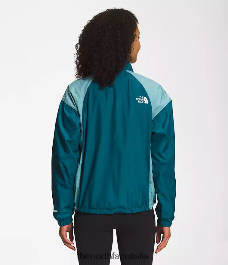 The North Face vestiario 460N8D1017 corallo blu delle acque della barriera corallina donne pullover adrenalina 2000