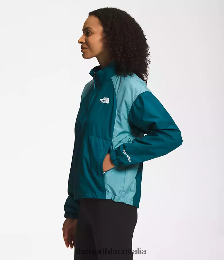 The North Face vestiario 460N8D1017 corallo blu delle acque della barriera corallina donne pullover adrenalina 2000