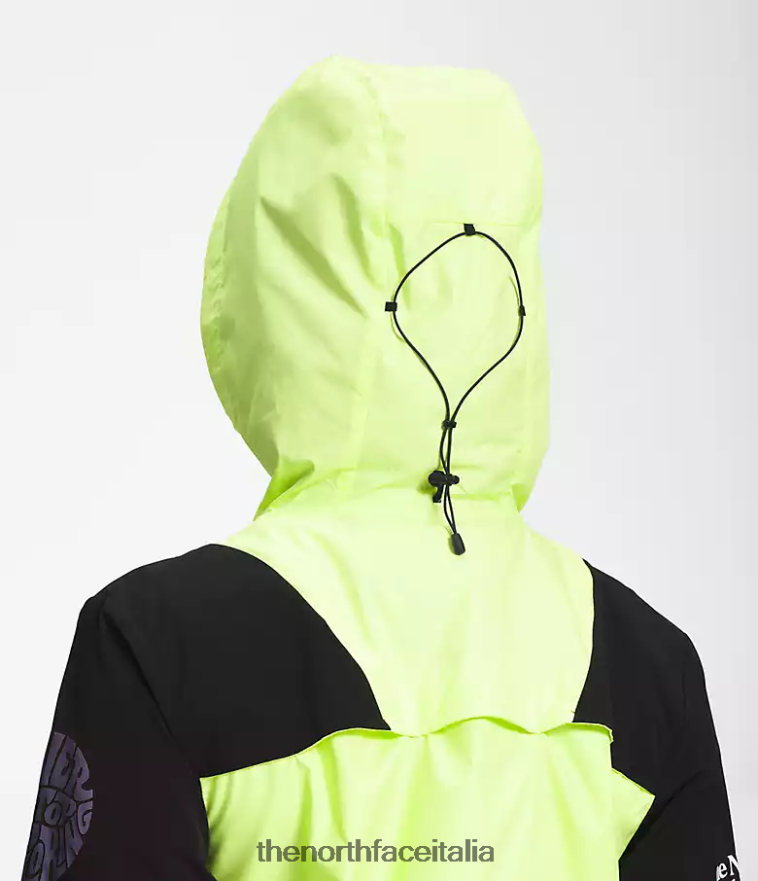 The North Face vestiario 460N8D319 tnf nero/led giallo donne giacca da trailwear con fischietto