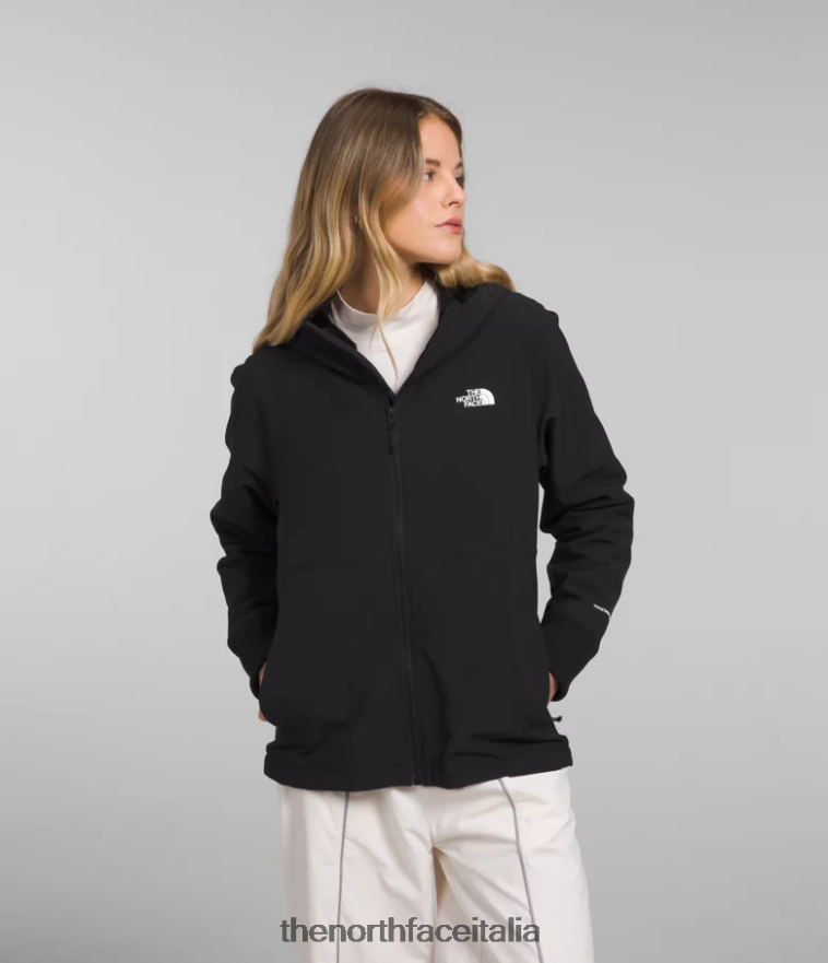 The North Face vestiario 460N8D331 grazie nero donne Felpa con cappuccio Shelbe Raschel