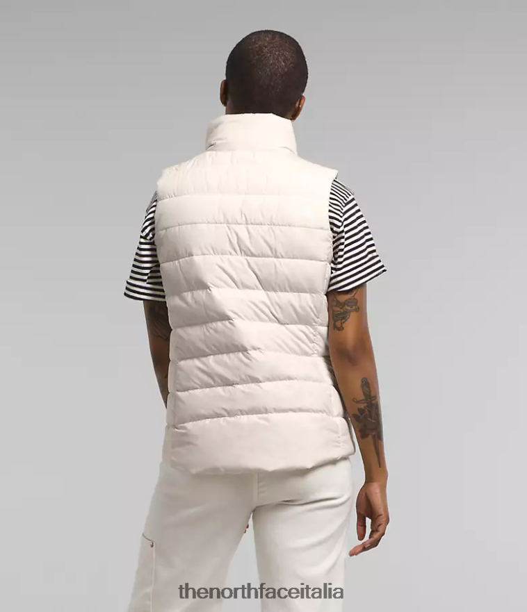 The North Face vestiario 460N8D615 gardenia bianca donne gilet aconcagua 3