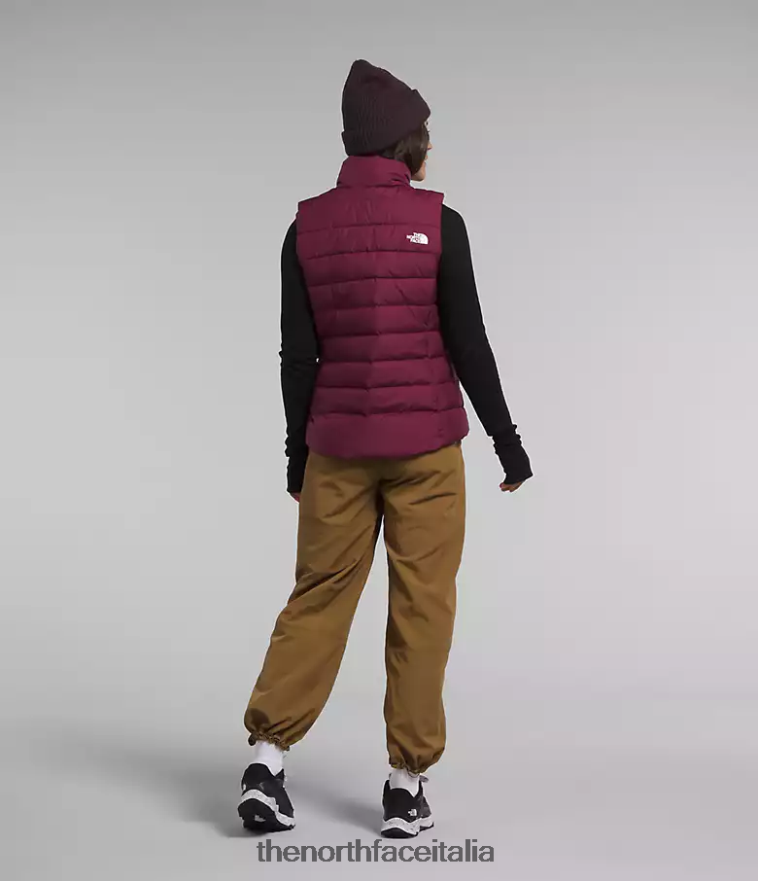 The North Face vestiario 460N8D617 boysenberry donne gilet aconcagua 3