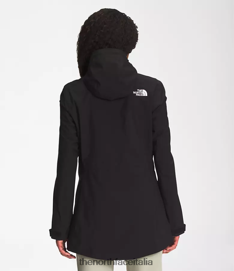 The North Face vestiario 460N8D1226 grazie nero donne giacca antipioggia City Breeze