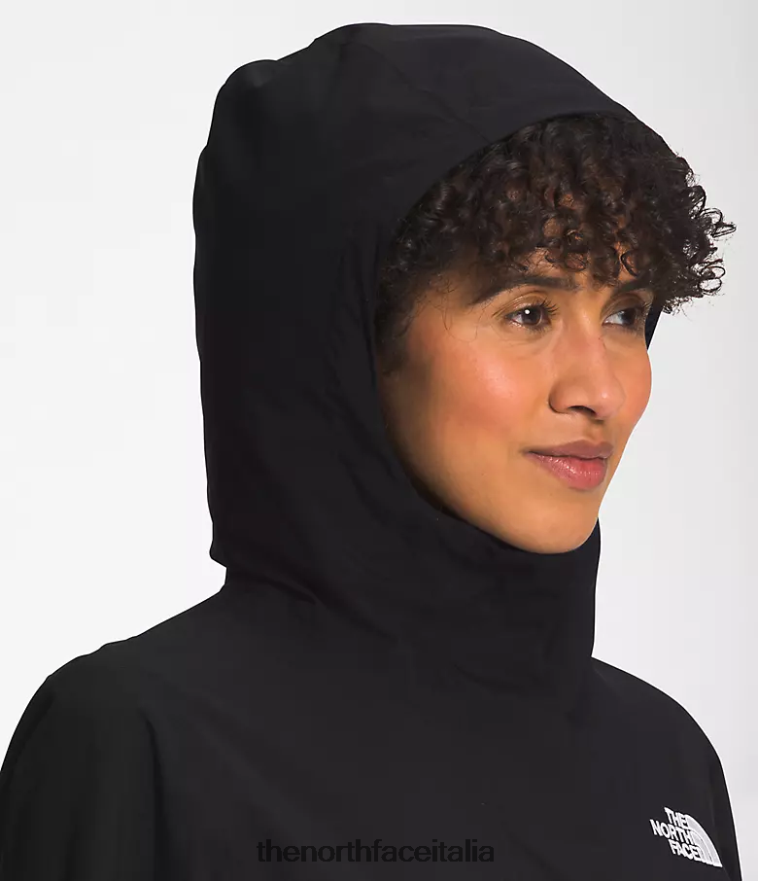 The North Face vestiario 460N8D1226 grazie nero donne giacca antipioggia City Breeze