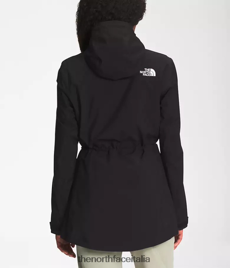 The North Face vestiario 460N8D1226 grazie nero donne giacca antipioggia City Breeze