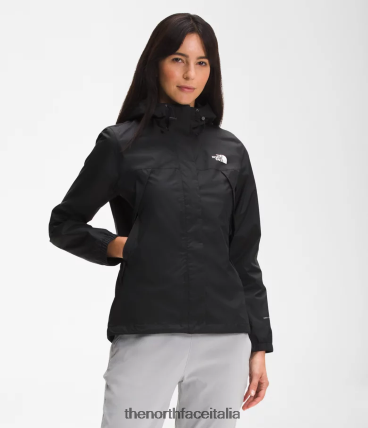 The North Face vestiario 460N8D1271 grazie nero donne giacca antoriana