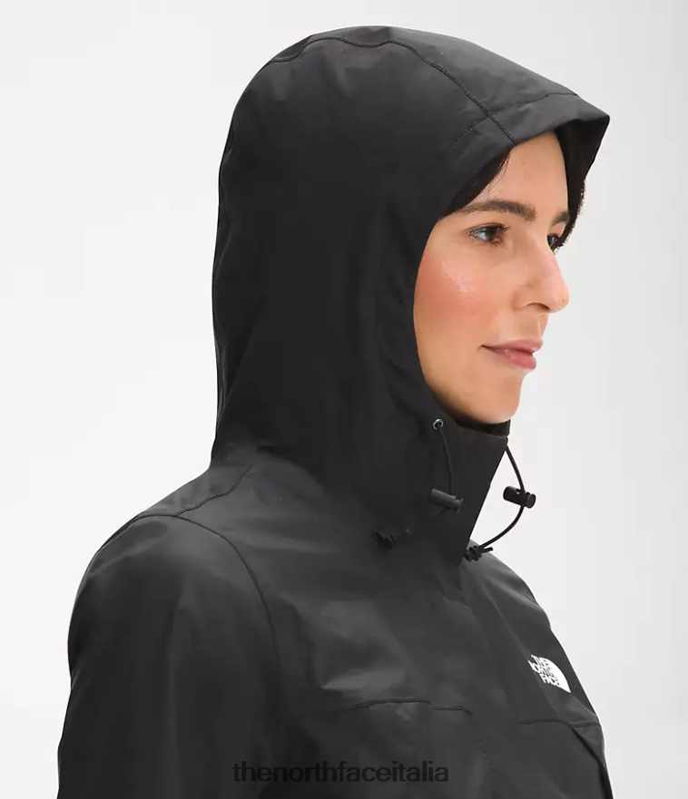 The North Face vestiario 460N8D1271 grazie nero donne giacca antoriana