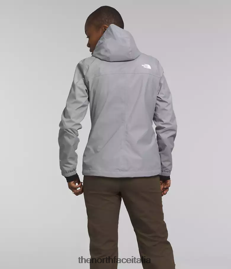 The North Face vestiario 460N8D1274 fusione di grigio donne giacca antoriana