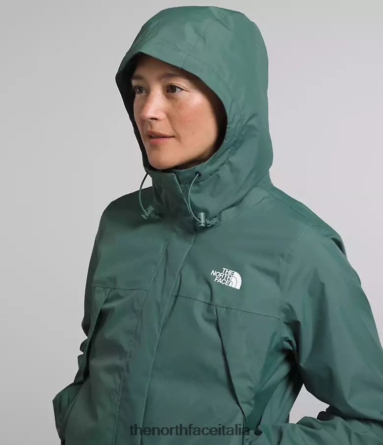 The North Face vestiario 460N8D1275 salvia oscura donne giacca antoriana