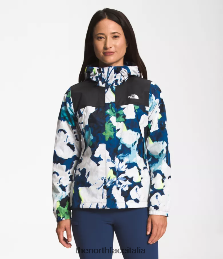 The North Face vestiario 460N8D1278 tnf nero/summt navy stampa floreale astratta donne giacca antoriana