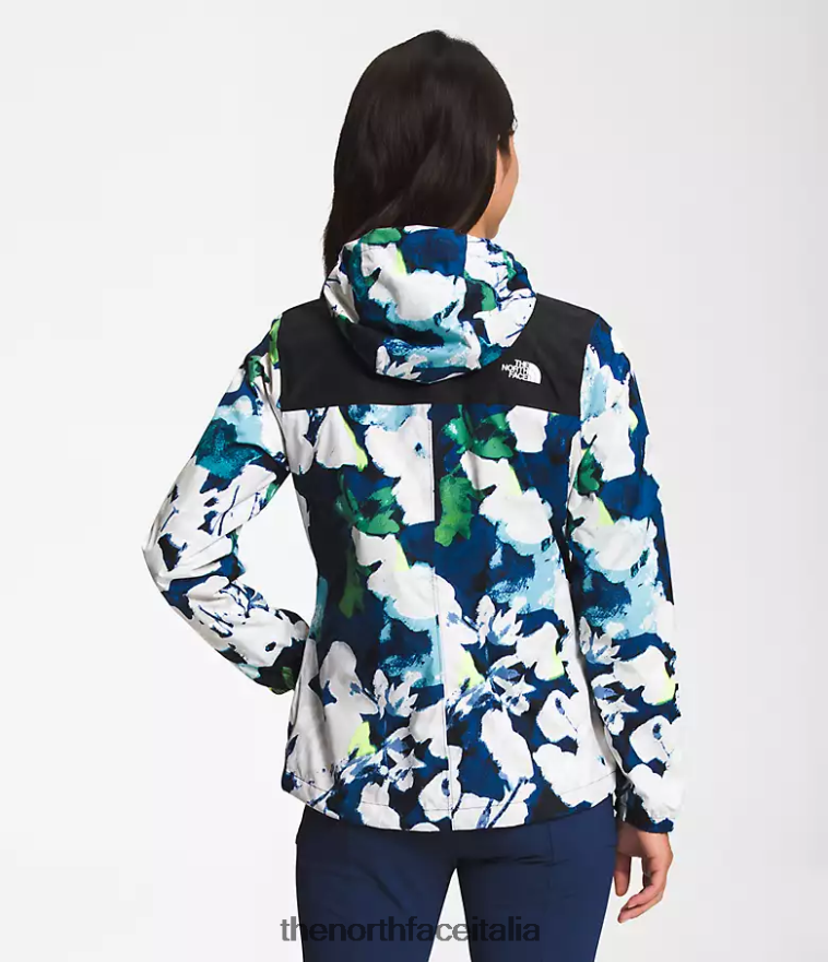 The North Face vestiario 460N8D1278 tnf nero/summt navy stampa floreale astratta donne giacca antoriana