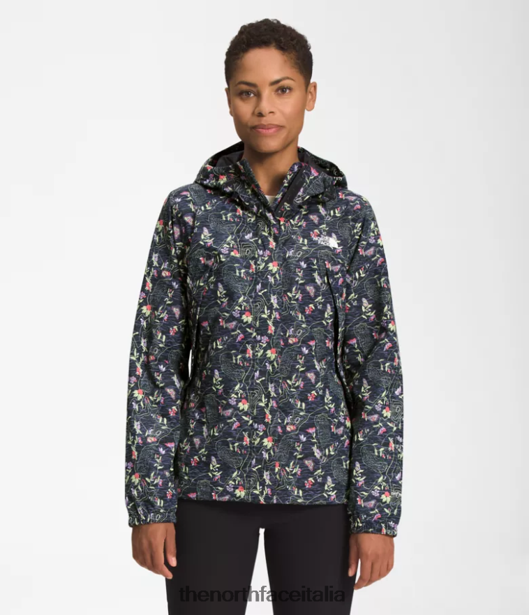 The North Face vestiario 460N8D1279 tnf stampa iwd nera donne giacca antoriana