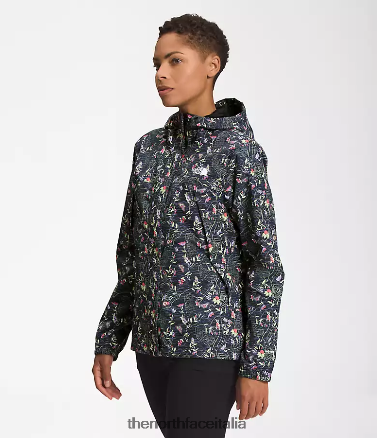 The North Face vestiario 460N8D1279 tnf stampa iwd nera donne giacca antoriana