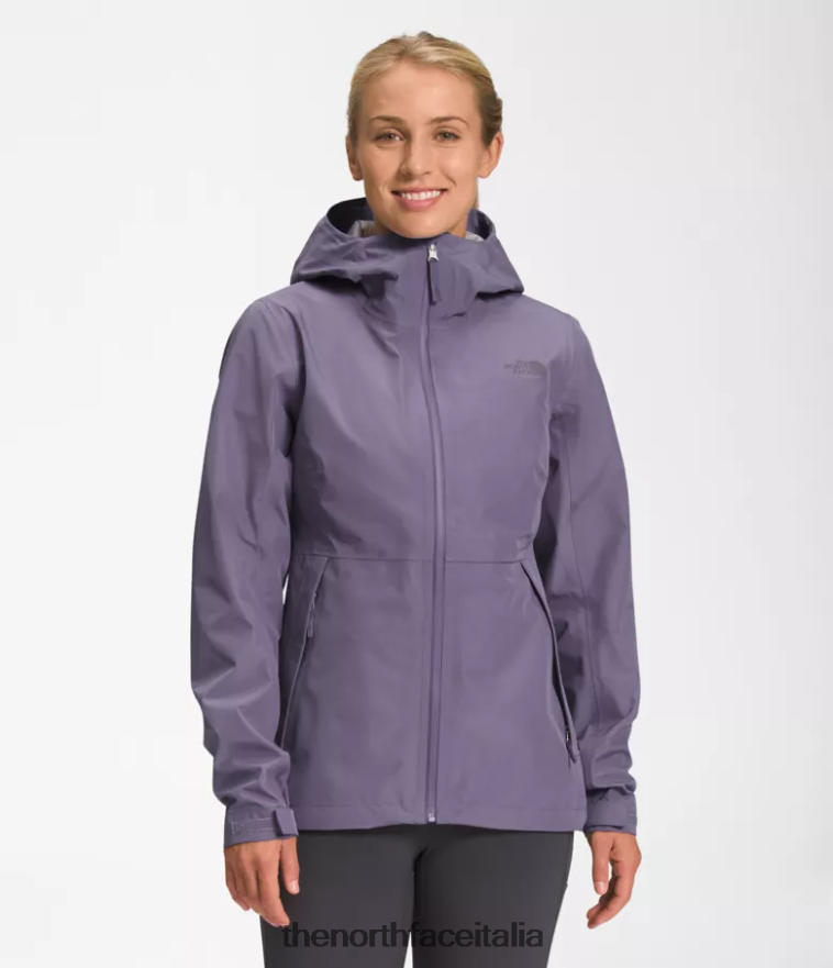 The North Face vestiario 460N8D1317 ardesia lunare donne giacca dryzzle futurelight