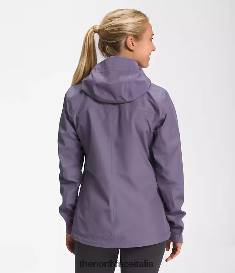 The North Face vestiario 460N8D1317 ardesia lunare donne giacca dryzzle futurelight