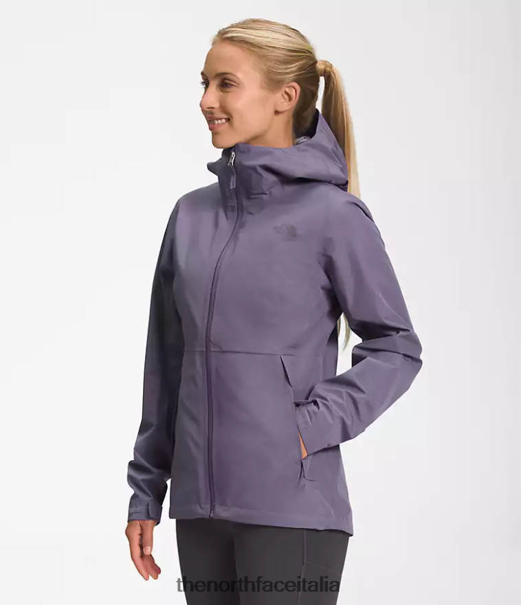 The North Face vestiario 460N8D1317 ardesia lunare donne giacca dryzzle futurelight
