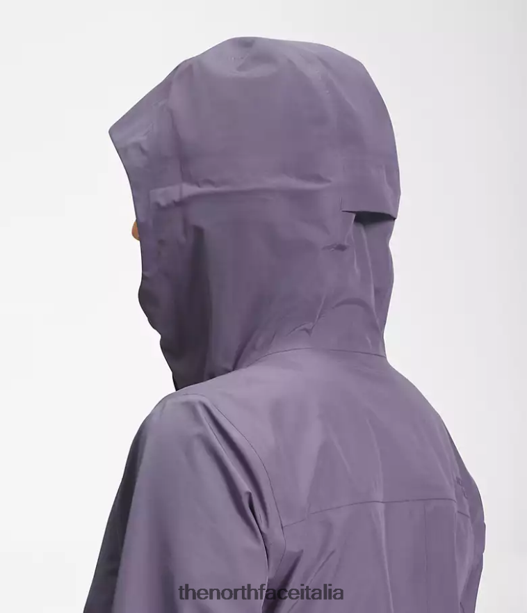 The North Face vestiario 460N8D1317 ardesia lunare donne giacca dryzzle futurelight