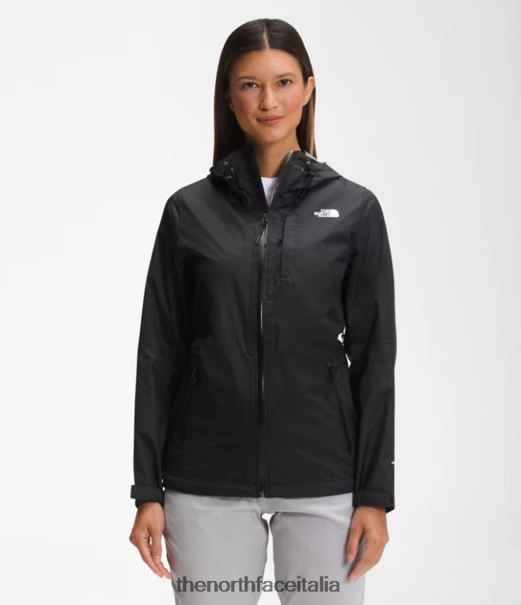 The North Face vestiario 460N8D325 grazie nero donne giacca alta vista