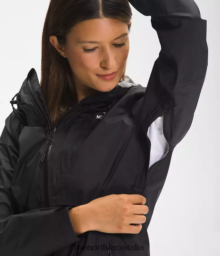 The North Face vestiario 460N8D325 grazie nero donne giacca alta vista