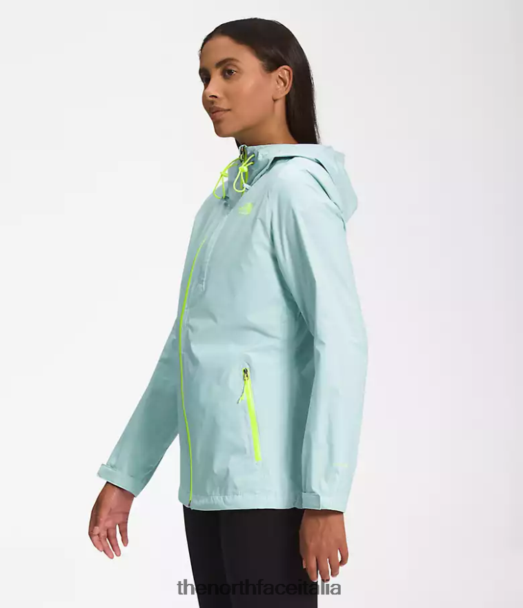 The North Face vestiario 460N8D327 lucernario blu donne giacca alta vista