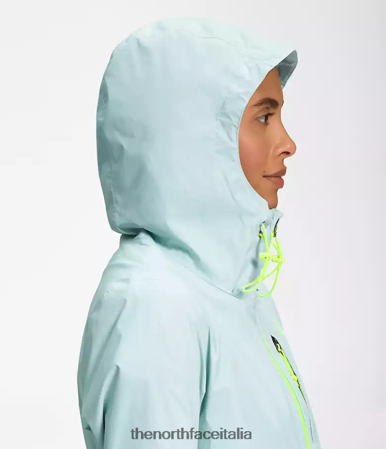 The North Face vestiario 460N8D327 lucernario blu donne giacca alta vista