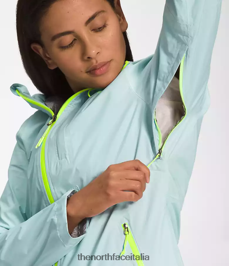 The North Face vestiario 460N8D327 lucernario blu donne giacca alta vista