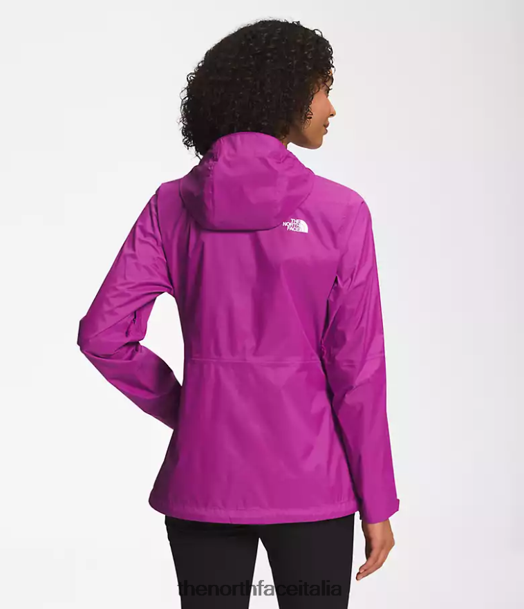 The North Face vestiario 460N8D329 fiore di cactus viola donne giacca alta vista