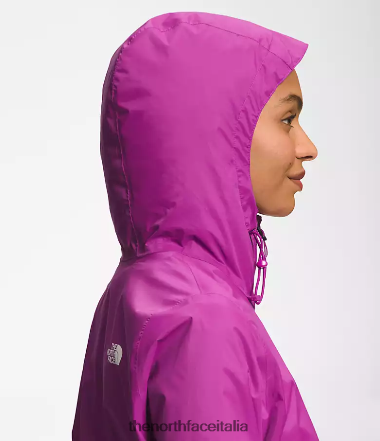 The North Face vestiario 460N8D329 fiore di cactus viola donne giacca alta vista