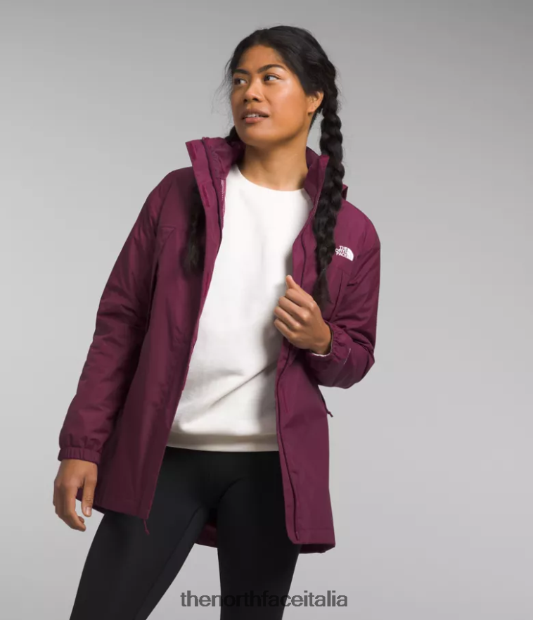 The North Face vestiario 460N8D46 boysenberry donne parka antora
