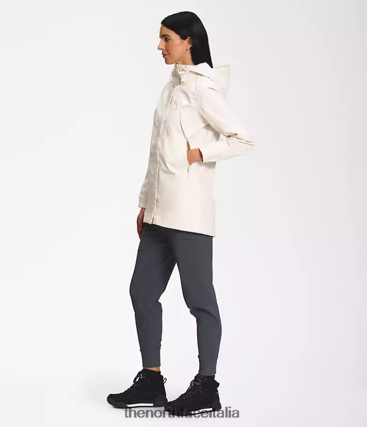 The North Face vestiario 460N8D47 gardenia bianca donne parka antora