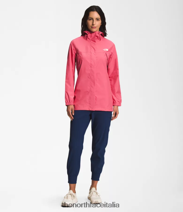 The North Face vestiario 460N8D48 rosa cosmo donne parka antora