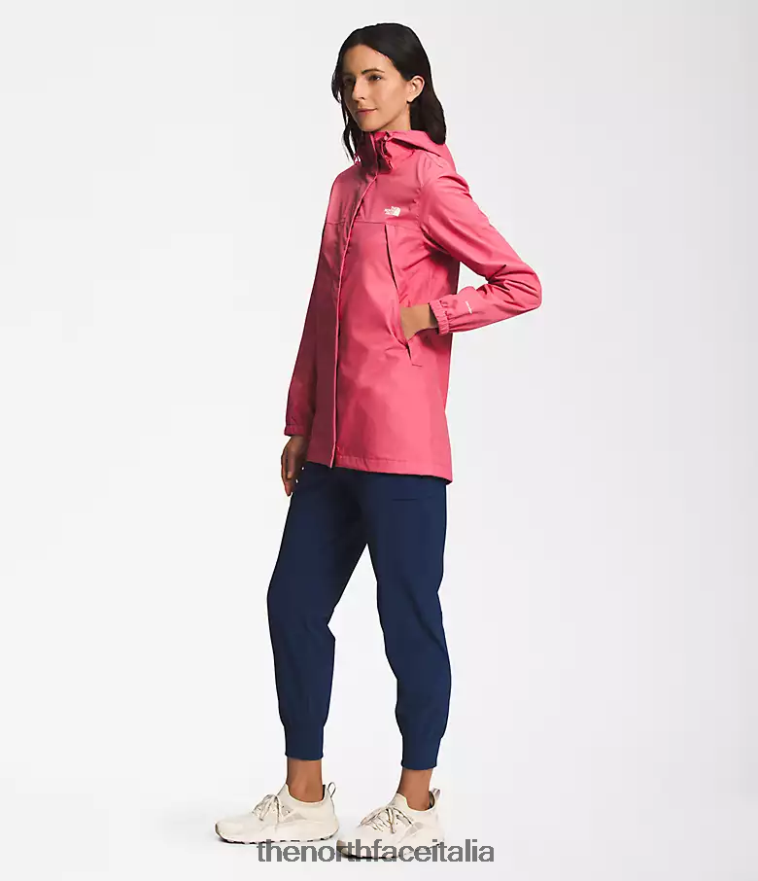 The North Face vestiario 460N8D48 rosa cosmo donne parka antora