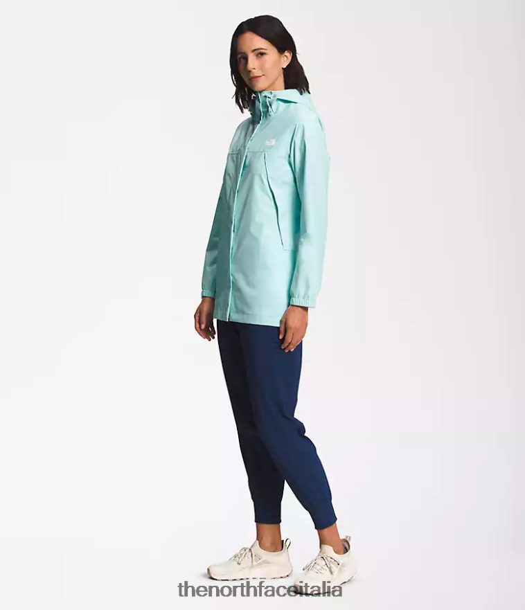 The North Face vestiario 460N8D50 lucernario blu donne parka antora