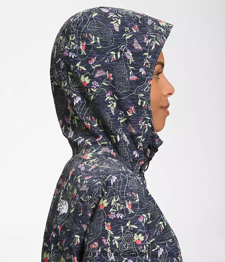 The North Face vestiario 460N8D51 tnf stampa iwd nera donne parka antora