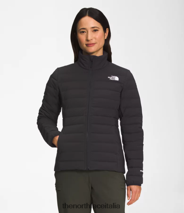 The North Face vestiario 460N8D1083 grazie nero donne Piumino elasticizzato Belleview
