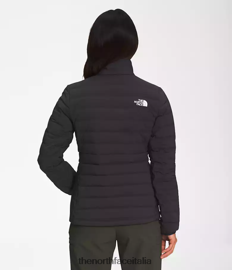 The North Face vestiario 460N8D1083 grazie nero donne Piumino elasticizzato Belleview