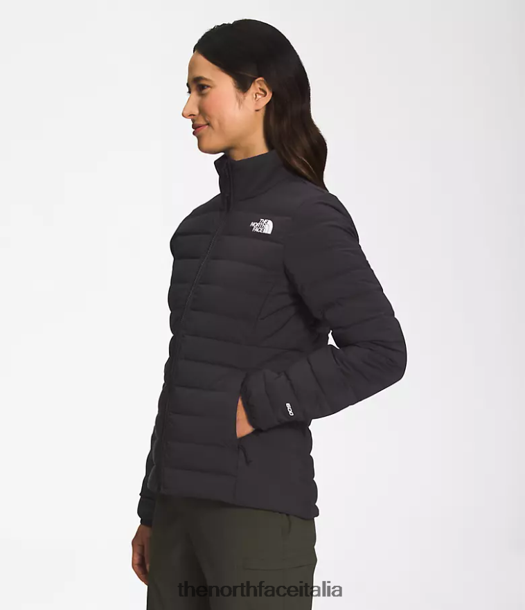 The North Face vestiario 460N8D1083 grazie nero donne Piumino elasticizzato Belleview