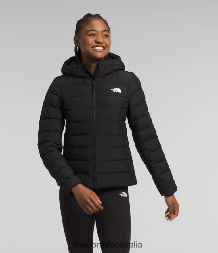 The North Face vestiario 460N8D368 grazie nero donne Felpa con cappuccio Aconcagua 3