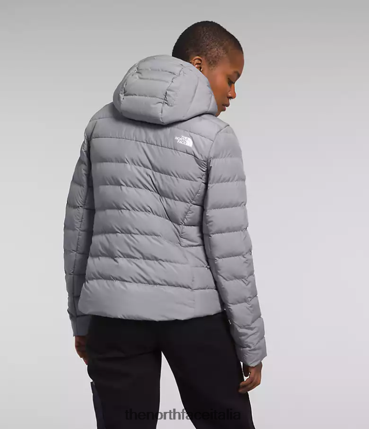 The North Face vestiario 460N8D370 fusione di grigio donne Felpa con cappuccio Aconcagua 3