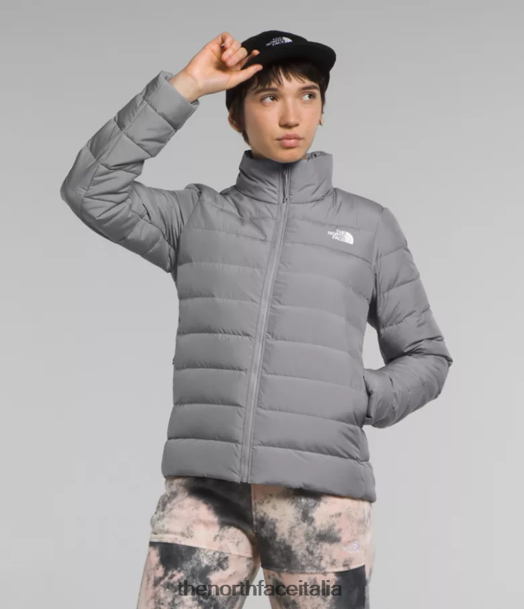 The North Face vestiario 460N8D433 fusione di grigio donne giacca aconcagua 3