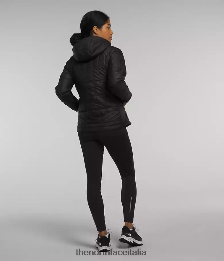 The North Face vestiario 460N8D504 grazie nero donne maglione con cerniera circaloft