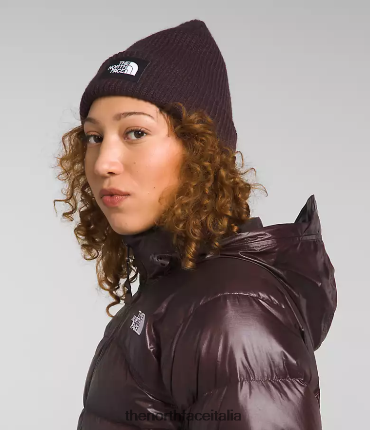The North Face vestiario 460N8D804 marrone carbone donne Giacca nuptse retrò del 2000