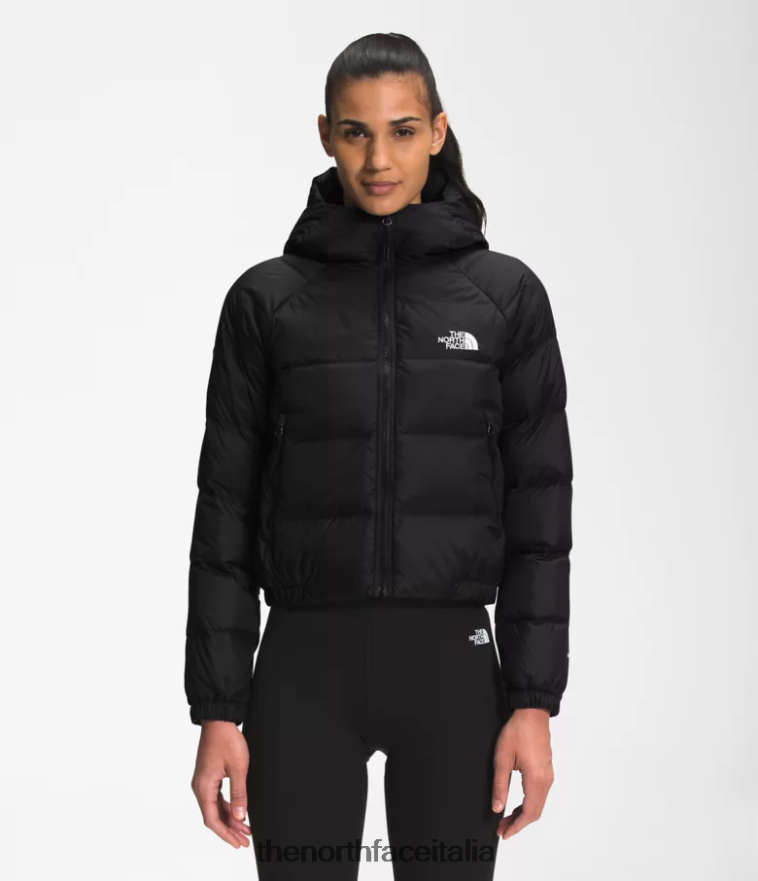 The North Face vestiario 460N8D889 grazie nero donne Felpa con cappuccio in piumino idrenalite