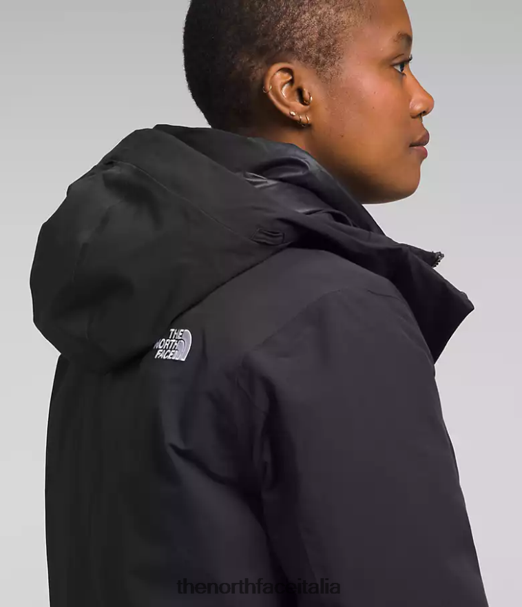 The North Face vestiario 460N8D1314 grigio asfalto donne parka artico premium